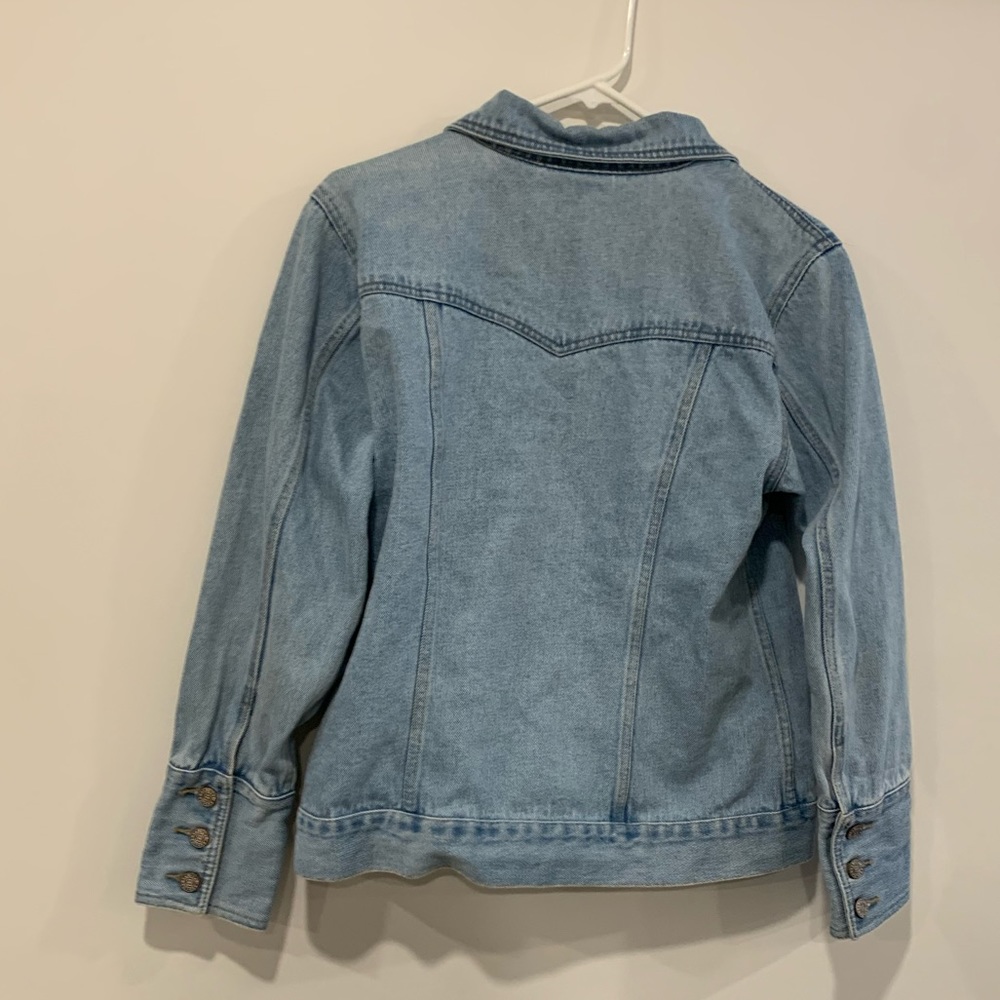 Vintage Bill Blass Jean Jacket Size M - Picture 8 of 9